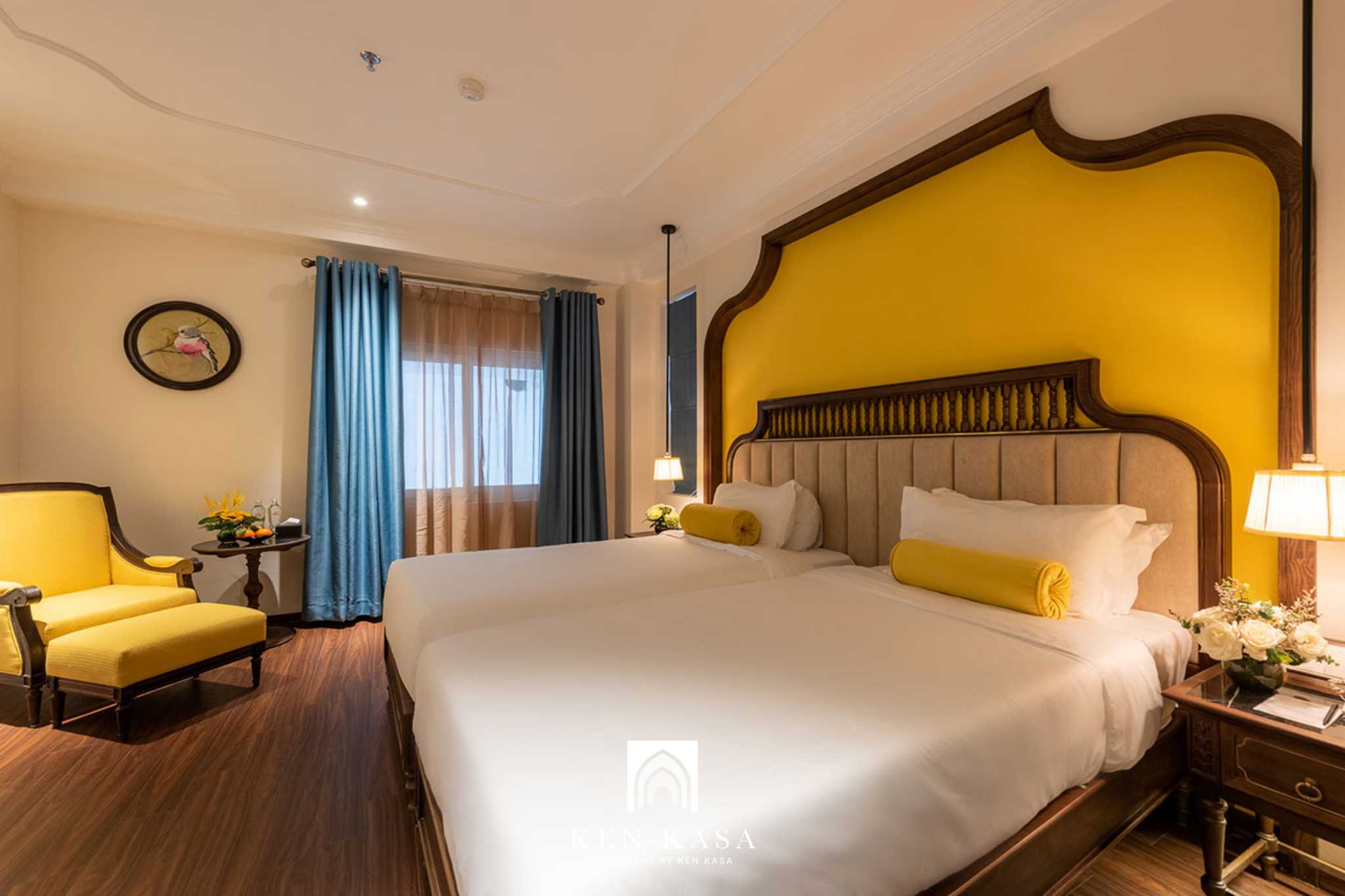 Kh&ocirc;ng gian ph&ograve;ng Deluxe tại Hanoi Tirant Hotel